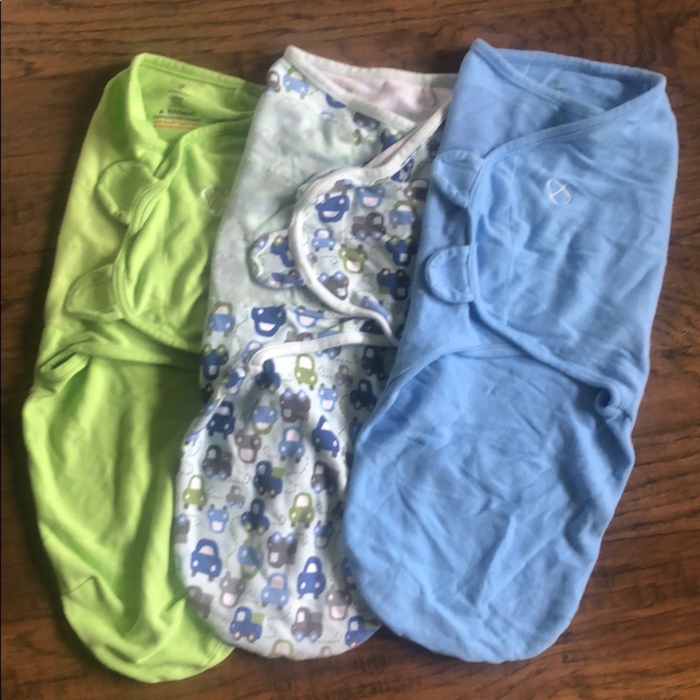 Bundle of 3 SwaddleMe swaddles